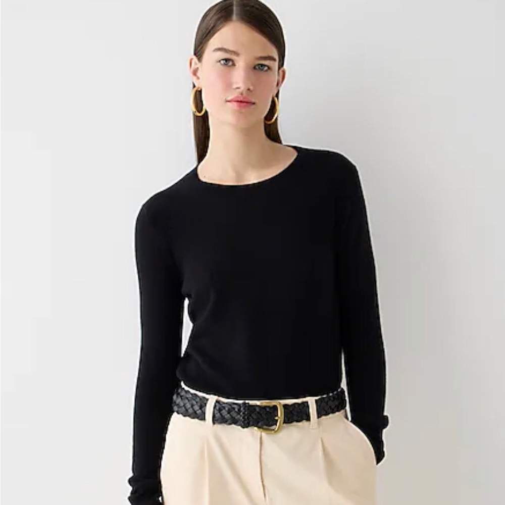 J. Crew cashmere crewneck sweater